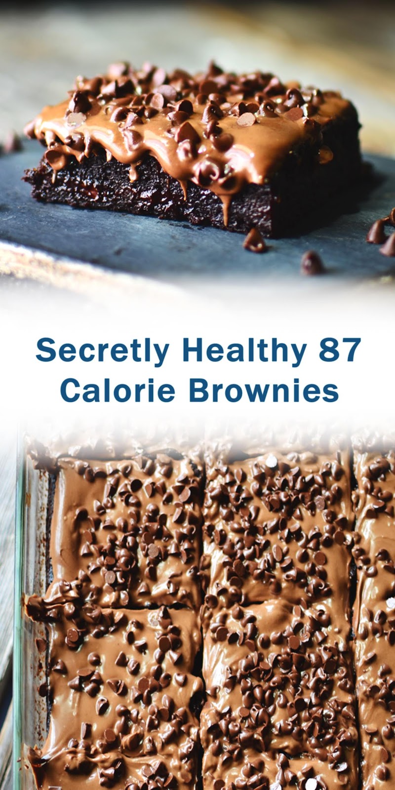 Secretly Healthy 87 Calorie Brownies