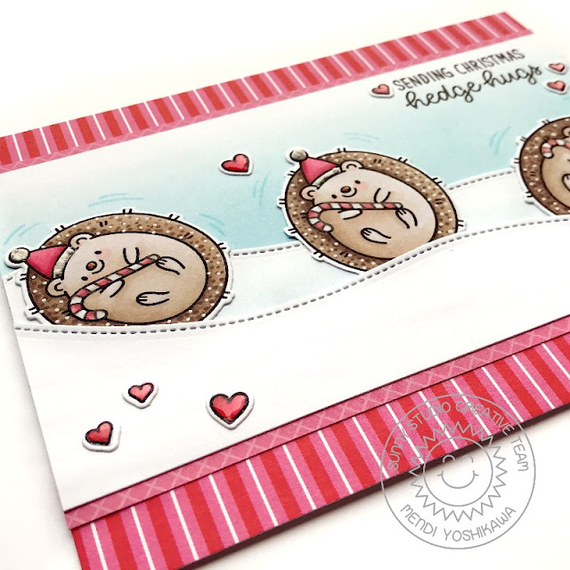 Sunny Studio: Hedgey Holidays Christmas Card Free Stamps and Die with Black Friday 2019 Purchase Sunny Studio: Hedgey Holidays Christmas Card Free Stamps and Die with Black Friday 2019 Purchase