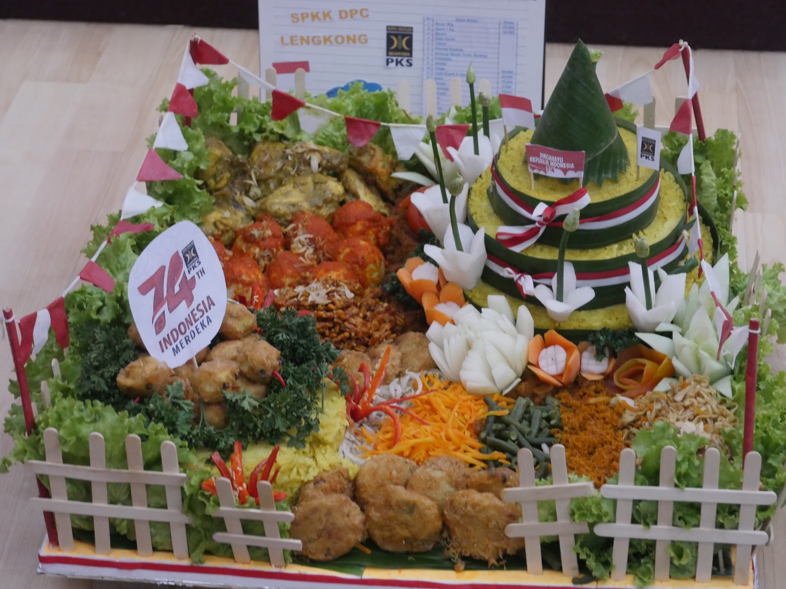Keren Abis Contoh Kreasi Nasi Tumpeng