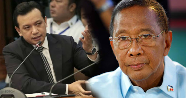 Trillanes kampo ni Binay Sinabing Deserving tawaging "Father of fake news" si Senador Antinio Trillanes,.