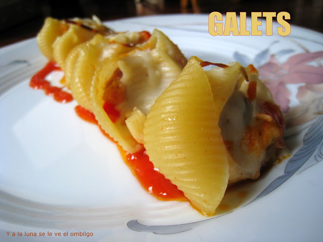 Y A La Luna Se Le Ve Ve El Ombligo Galets Rellenos Y Gratinados