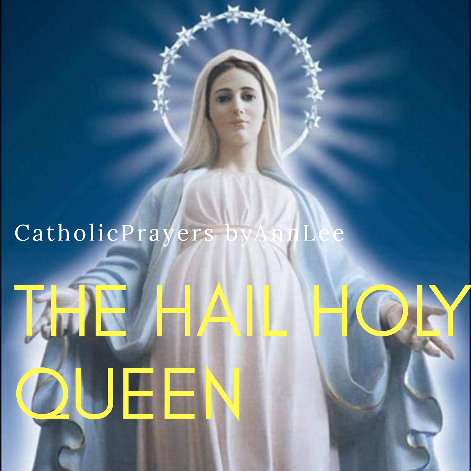 Catholic Prayers The Hail Holy Queen catholic-prayers-the-hail-holy-queen