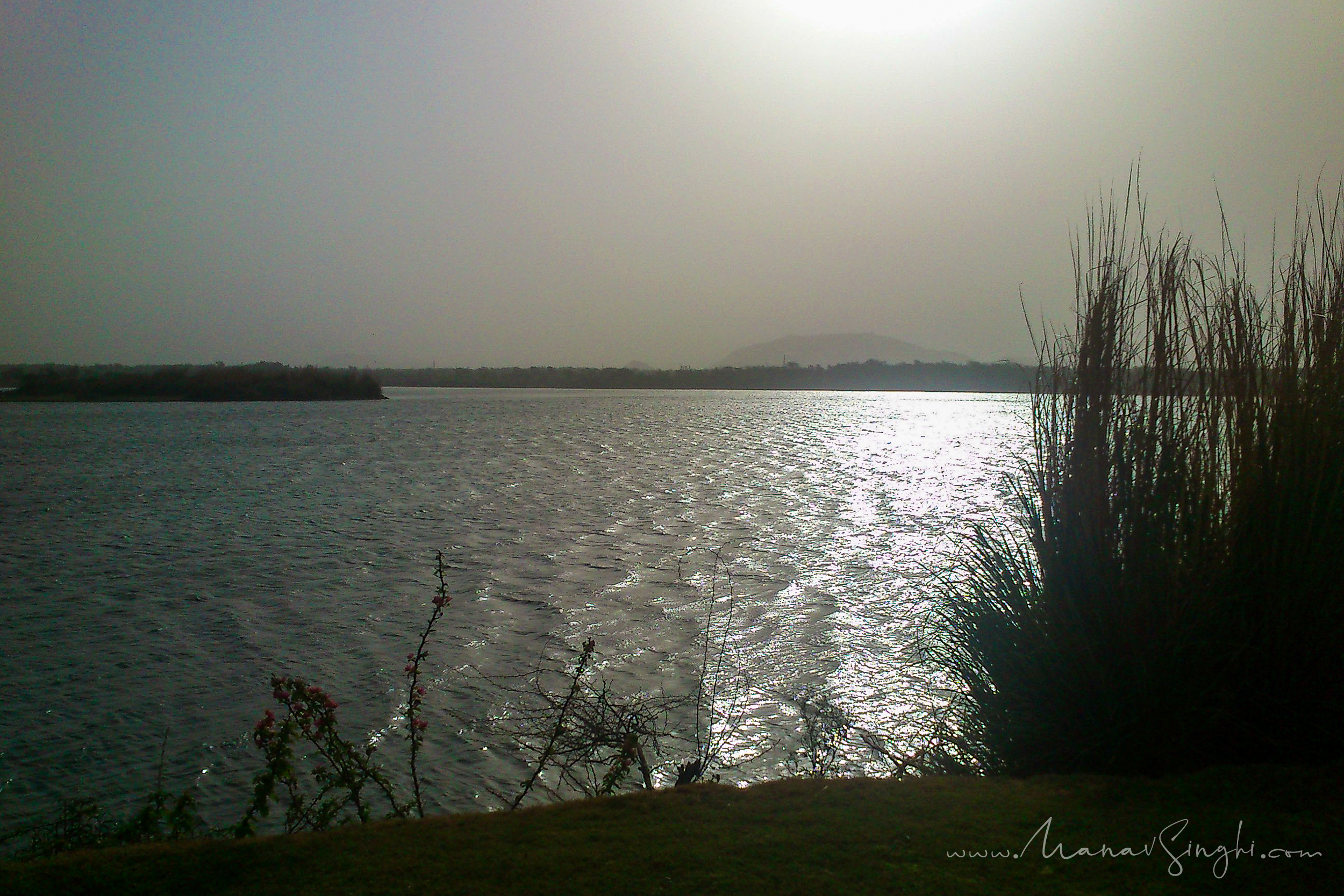 Mobile Shot Taken at Kanota Dam, Jaipur on 20-June-2012