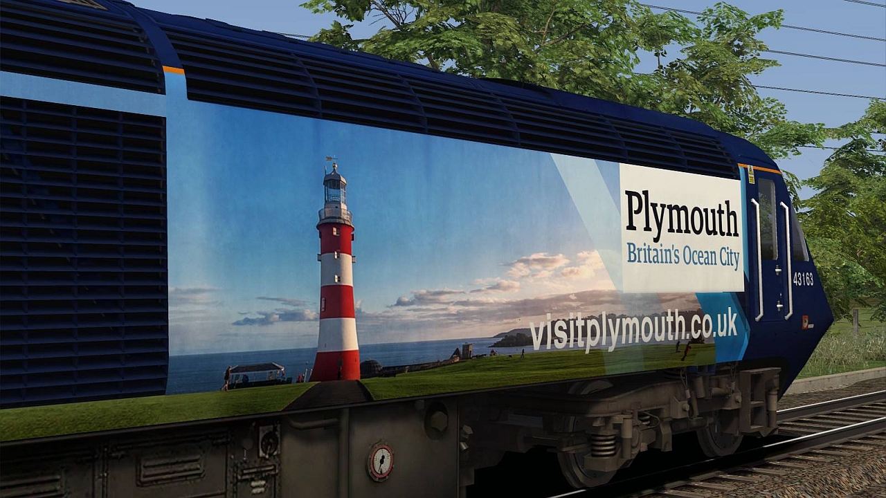 DPSimulation: FGW 'Plymouth - Britain's Ocean City' 43163 Repaint Released