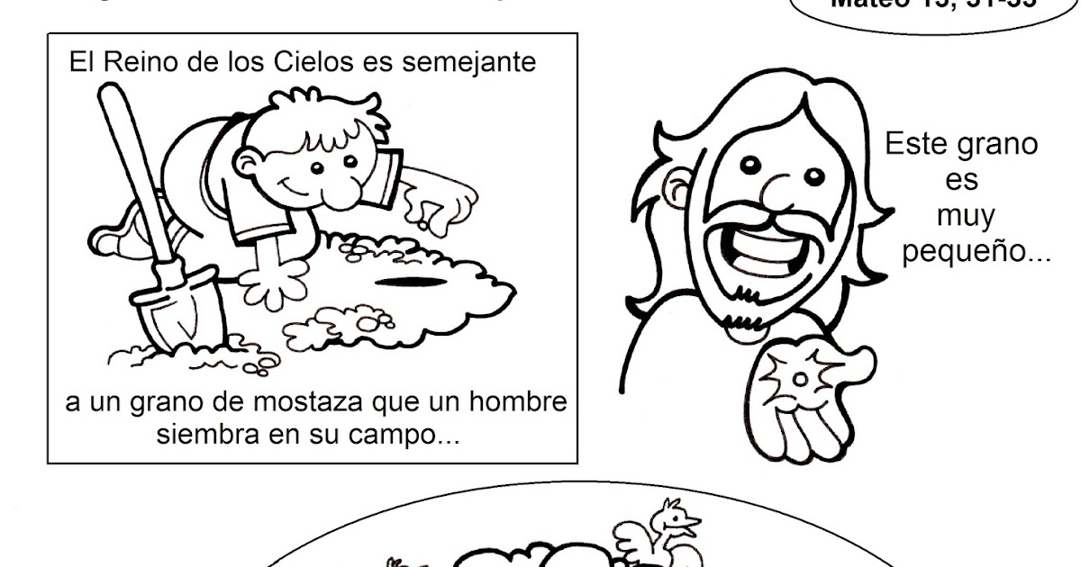 La Catequesis (El blog de Sandra) Recursos Catequesis Parábola del Grano de Mostaza La Catequesis (El blog de Sandra) Recursos Catequesis Parábola del Grano de Mostaza