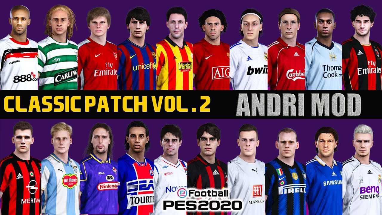 Pes 2020 Classic Patch Vol 2 Dp 4 0 By Andri Mod