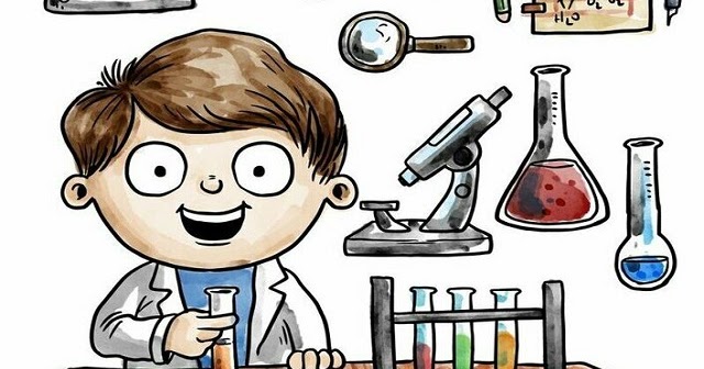 العلوم العلوم التجربة البحث الكرتون الأدوات خلفية صورة الخلفية للتحميل مجانا