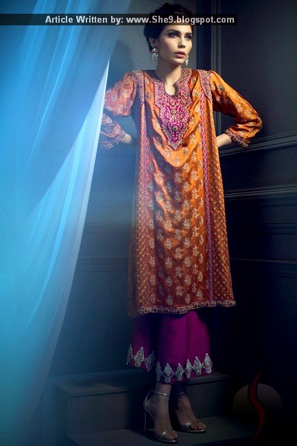 Shamsha Hashwani - Formal Costly Dress Collection 2015 ~ She9 | Change ...