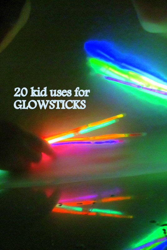 Our sPIN on it 20 USES FOR DOLLAR STORE GLOW STICKS KID ACTIVITIES