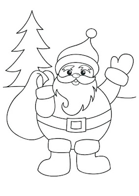  christmas drawing ideas, santa claus images for drawing