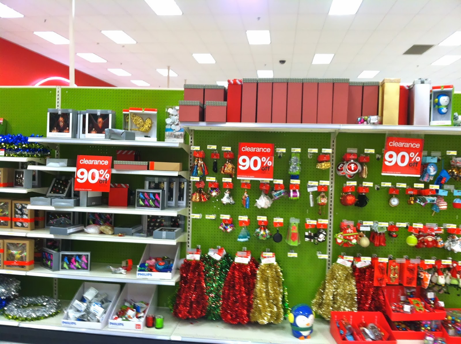DIY Why Spend More: Target 90% off holiday started today!