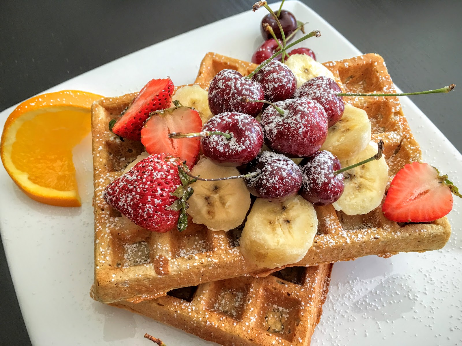 Fueling with Flavour GlutenFree Oat Flour Waffles