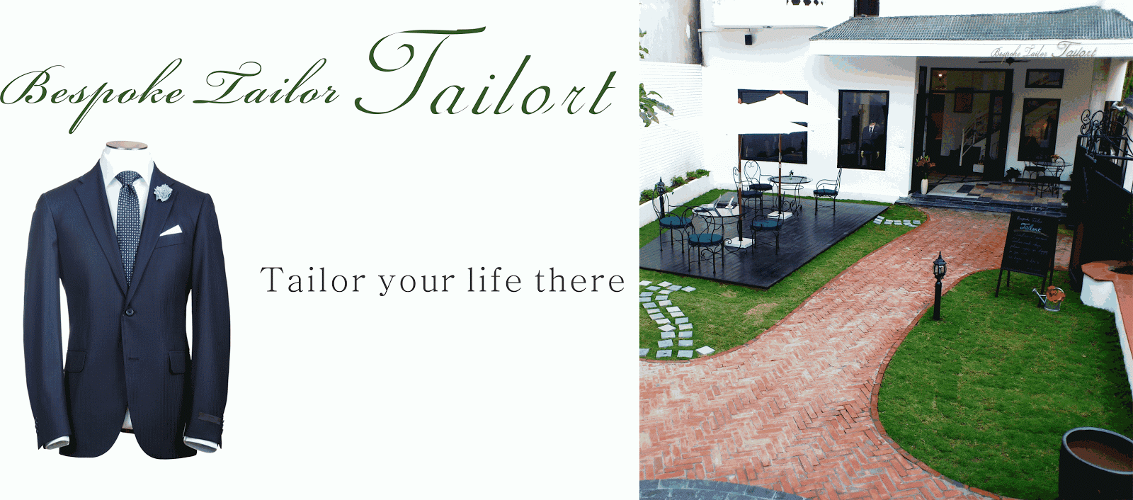 Bespoke Tailor Tailort website