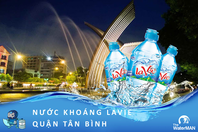 Đại lý đặt nước khoáng Lavie, Viva bình 20L, thùng đóng chai ở quận Tân Bình