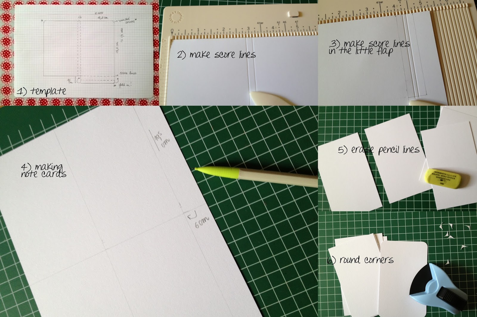 Lawnscaping Challenge Note cards & matching note card holder!