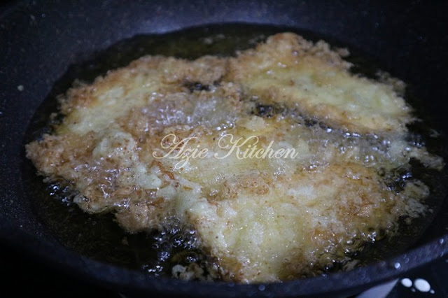 Pisang Penyet Goreng Rangup Yang Sangat Sedap