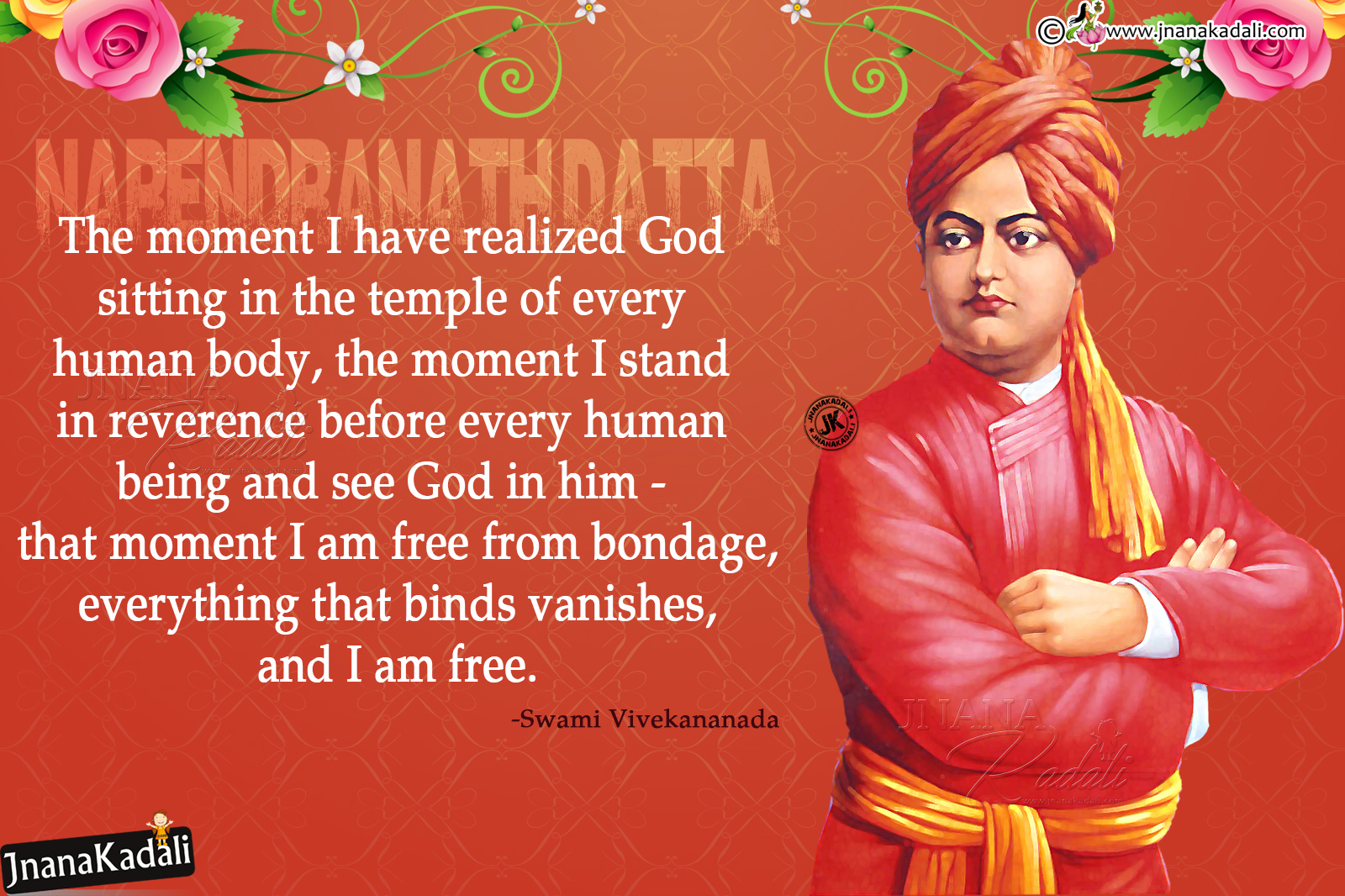 Inspiring and Motivational Quotes of Swami Vivekananda with ...