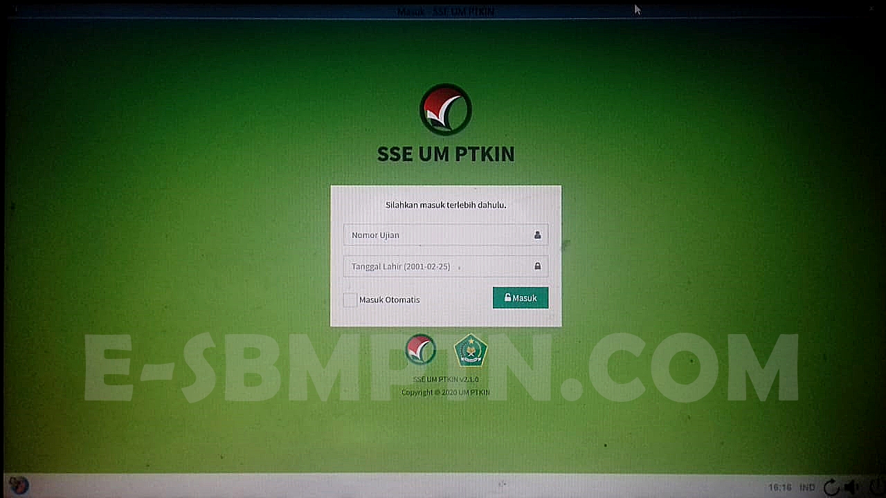 CARA MENGINSTAL APLIKASI UJIAN UMPTKIN 2020/2021 SOAL