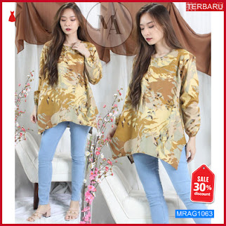 MRAG1063 SET WANITA BLOUSE KATUN JEPANG WAKA JUMBO BARU 2021