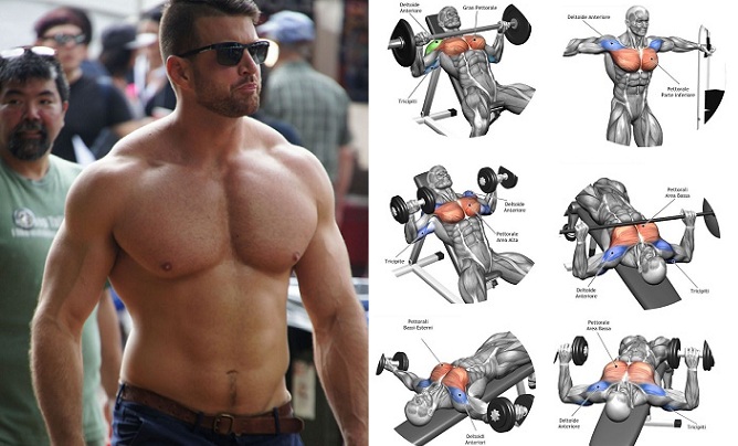 Best Chest Workout Bodybuilding Muscle Best Exercises For Men'