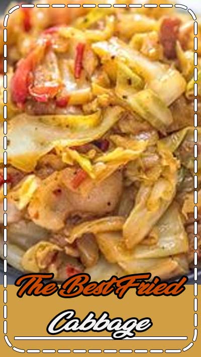 This Fried Cabbage recipe is insanely good! Made with bacon, onion, bell pepper, and a touch of hot sauce, it is easy to make, simple, and comes out perfect every time! FOLLOW Cooktoria for more deliciousness! #cabbage #dinner #lunch #onepot #keto #ketosis #lowcarb #recipeoftheday
