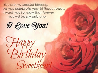 Sweet Romantic Birthday wish