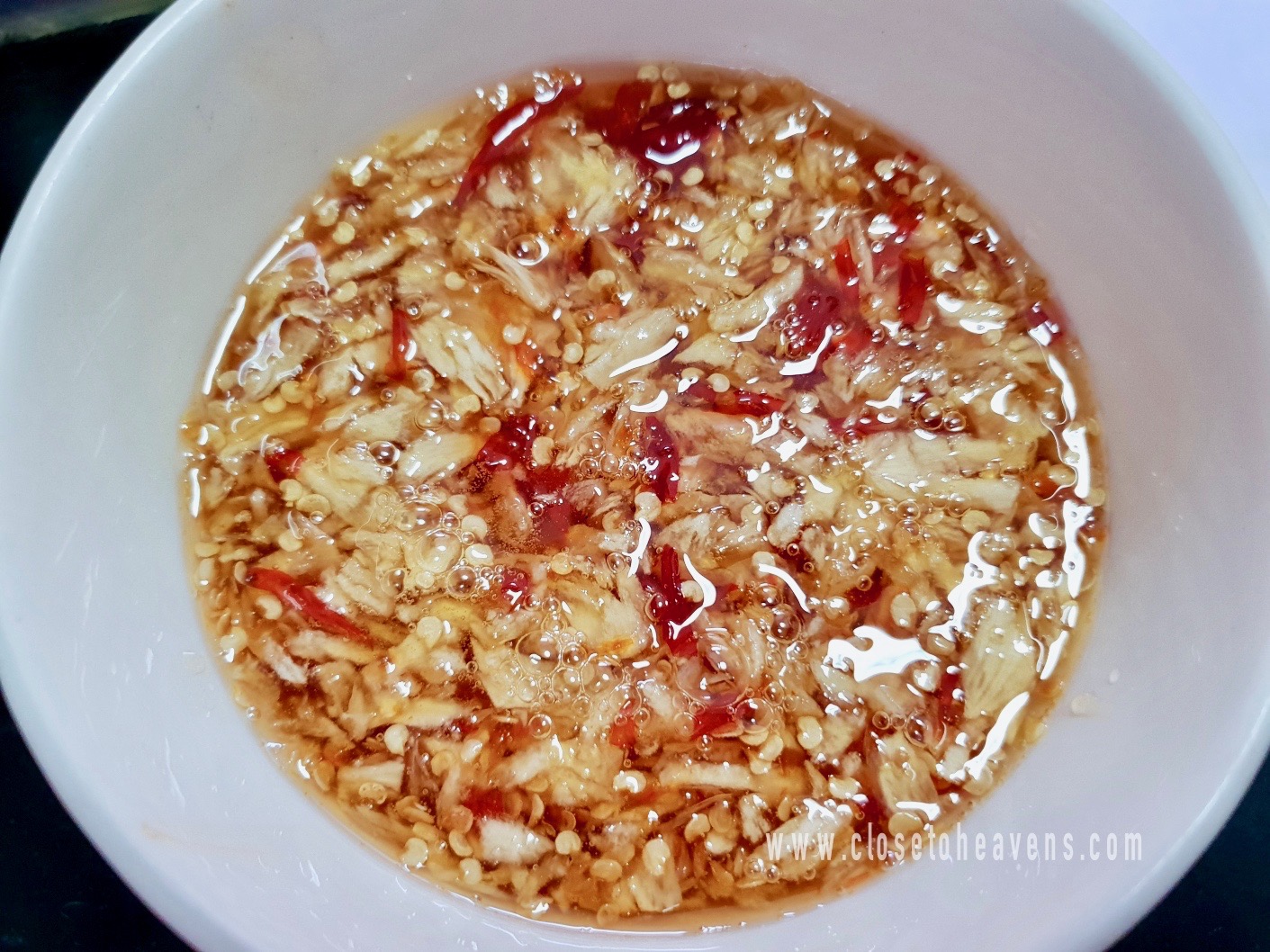 Thai Sweet Chili Sauce สูตร น้ำจิ้มไก่