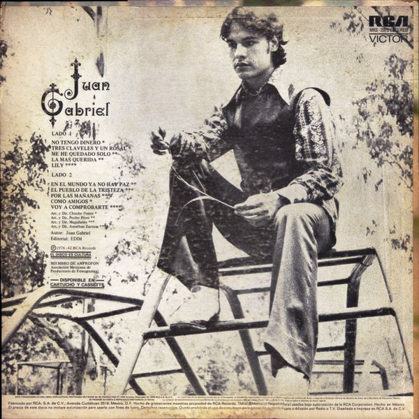 ENTRE MUSICA JUAN GABRIEL El Alma Joven (1971)