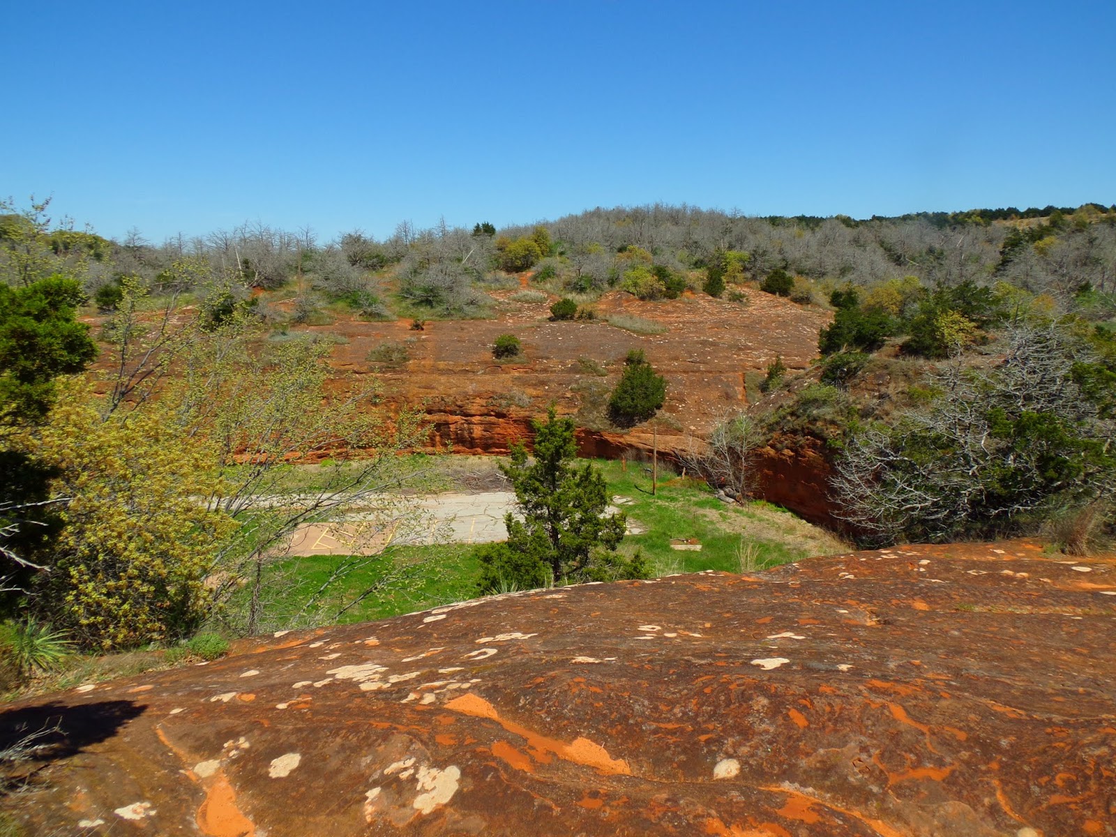 Red Rock Canyon Adventure Park, Hinton, Oklahoma April 14, 2019