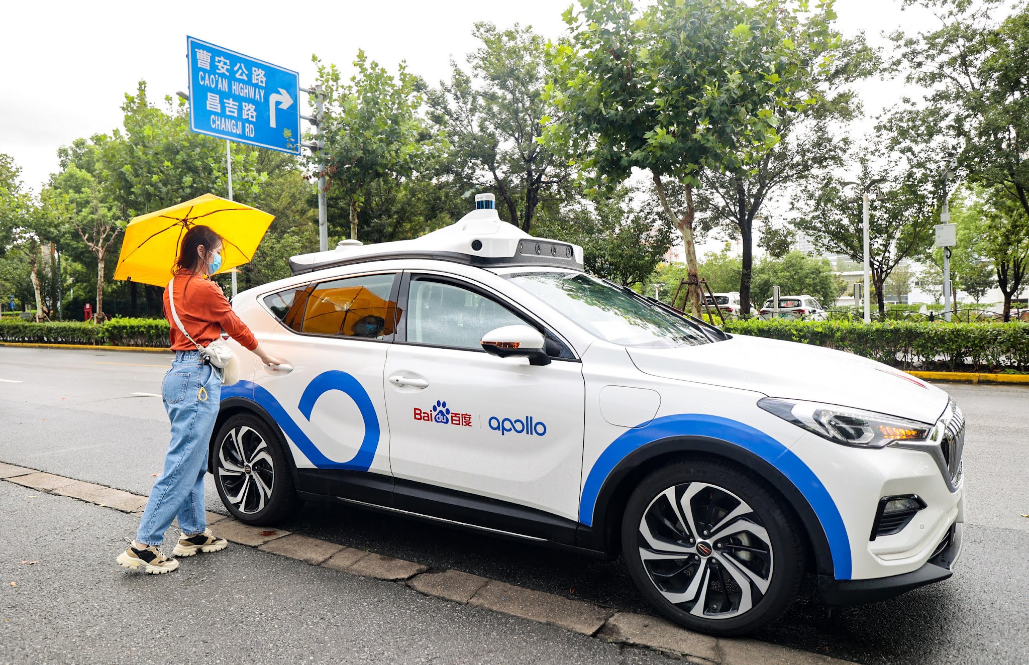 Baidu Opens Robotaxi Service in Shanghai with Apollo Go Ride-Hailing Platform