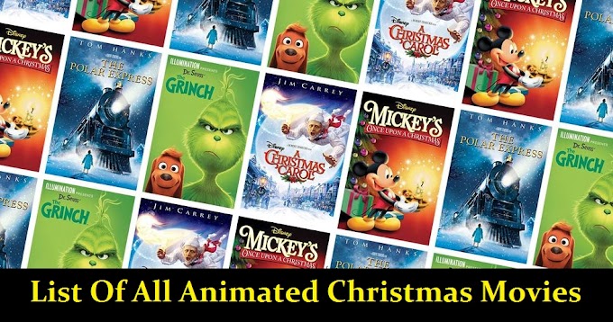 List Of All Animated Christmas Movies