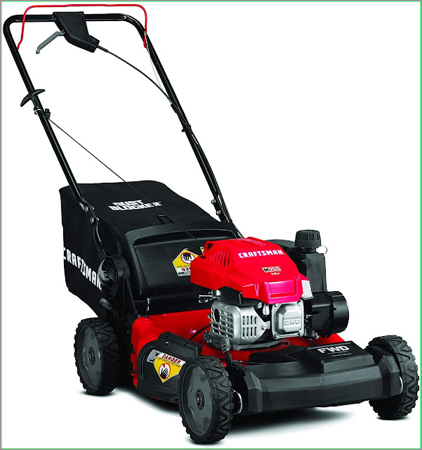 Craftsman Self Propelled Lawn Mower Wheels Lock Up Anything Tools and