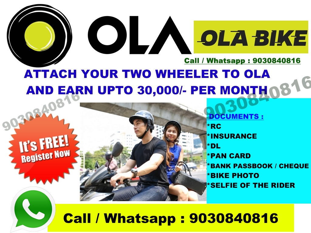 Ola Bike Joining Ola Bike Joining and All Details