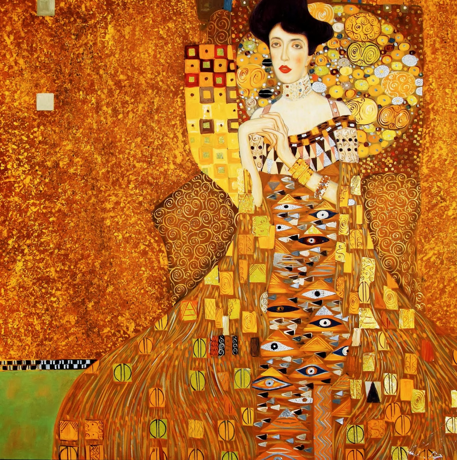 LAVRAPALAVRA Gustav Klimt Animação do quadro de Klimt, Retrato de Adele BlochBauer LAVRAPALAVRA Gustav Klimt Animação do quadro de Klimt, Retrato de Adele BlochBauer