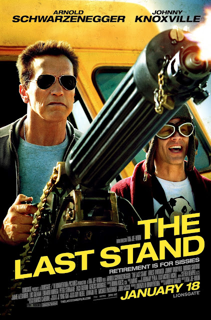 New Poster, The Last Stand, Arnold Schwarzenegger,  Sheriff, Ray Owens, Johnny Knoxville, Lewis Dinkum