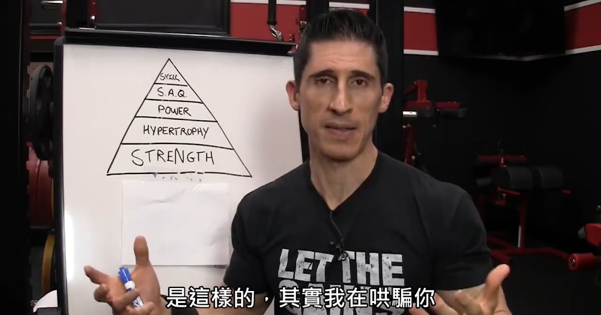 [閒聊] 肌力訓練的錯誤觀念 (中文字幕)