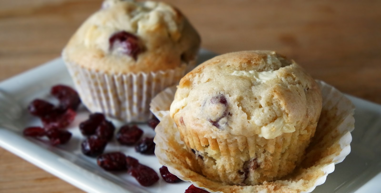 Kitchen Elf Muffins met cranberry's en witte chocolade