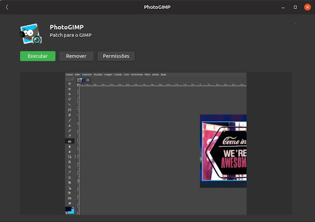 gimp-photogimp-edição-imagem-foto-adobe-photoshop-snapcraft-snap-ubuntu-canonical-diolinux