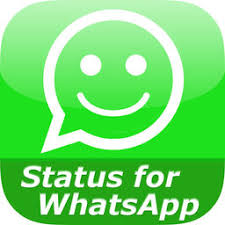 Join WhatsApp groups for many status messages to use.
