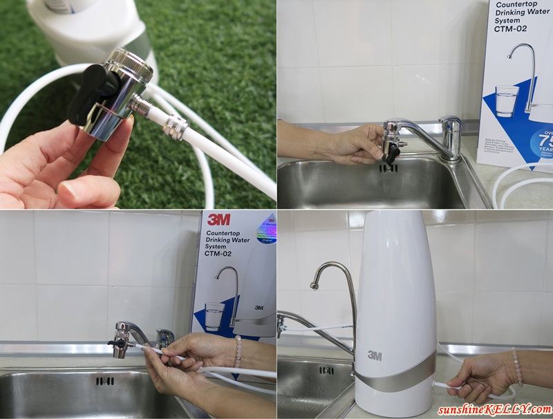 Sunshine Kelly Beauty Fashion Lifestyle Travel Fitness 3m Ctm 02 Countertop Drinking Water System