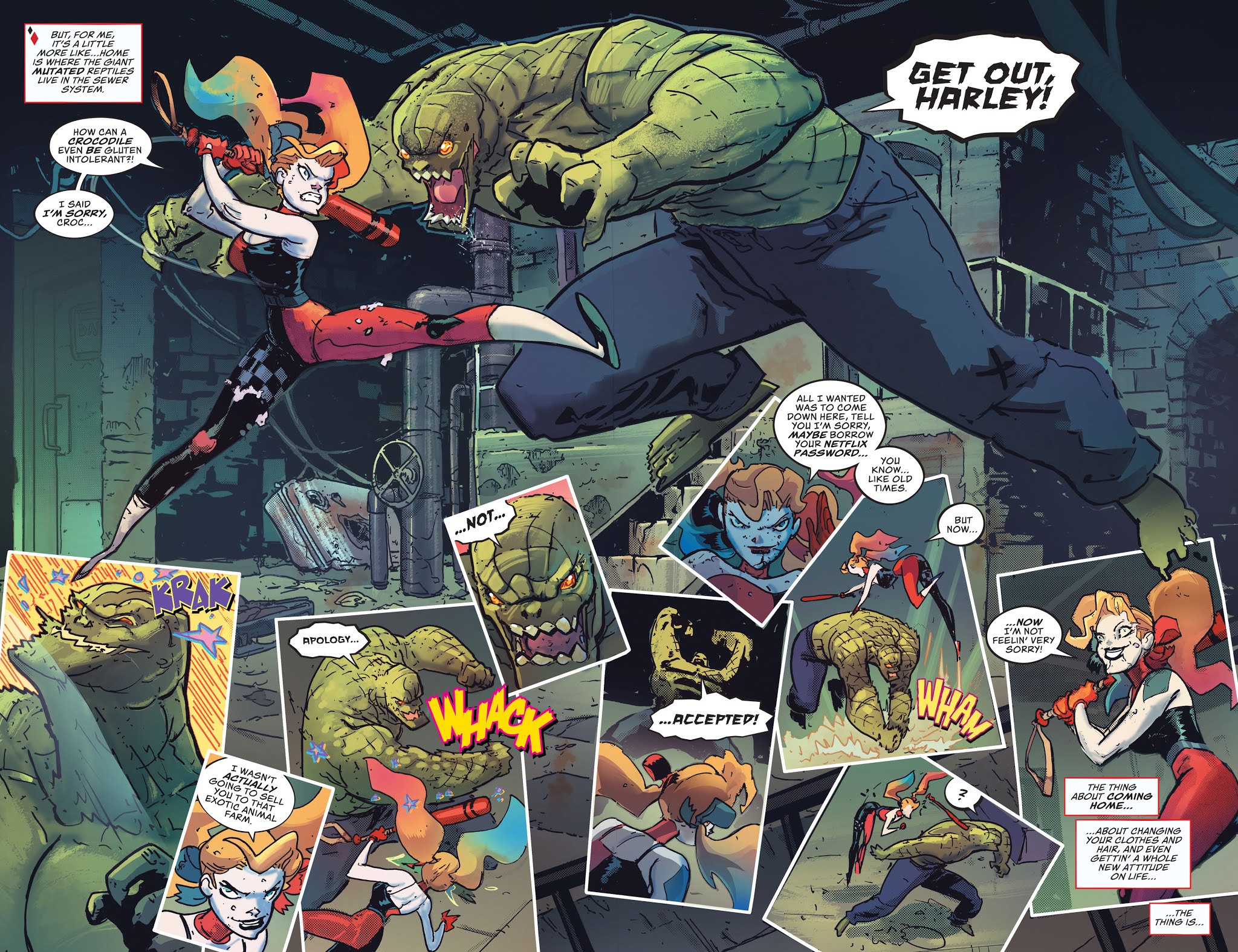Weird Science DC Comics: Harley Quinn #1 Review
