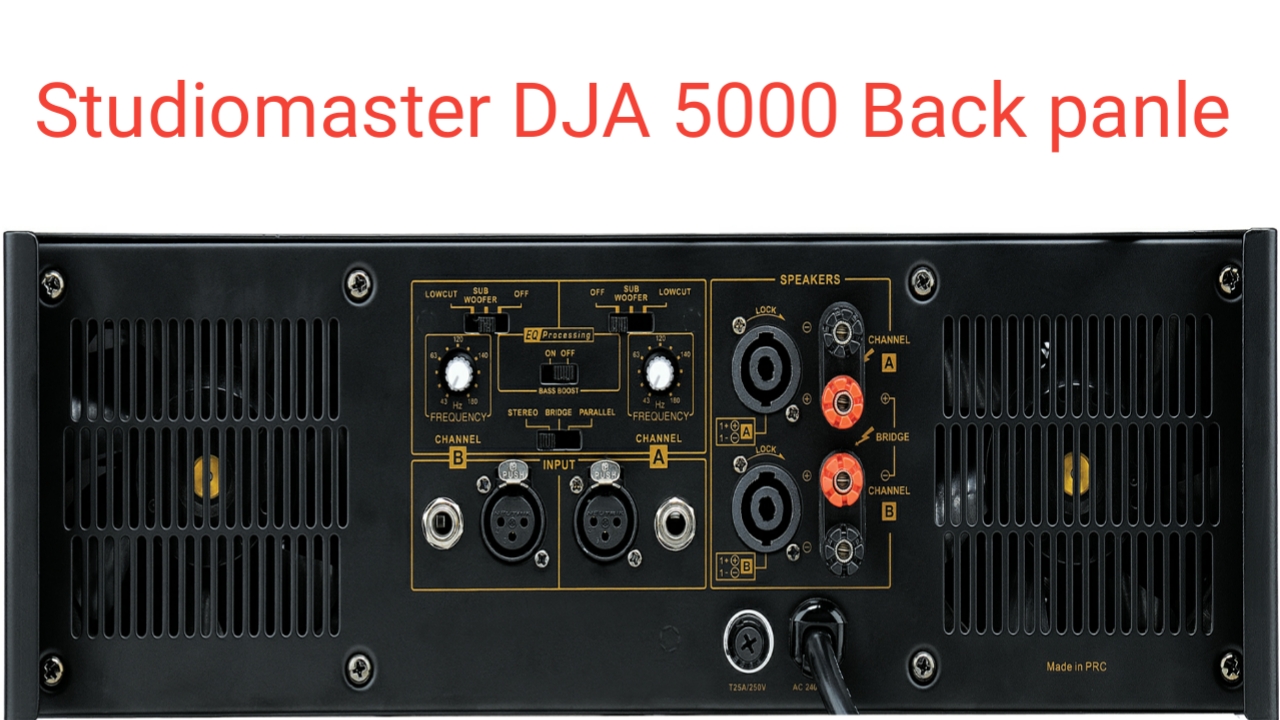 studio master 5000 watt amplifier price