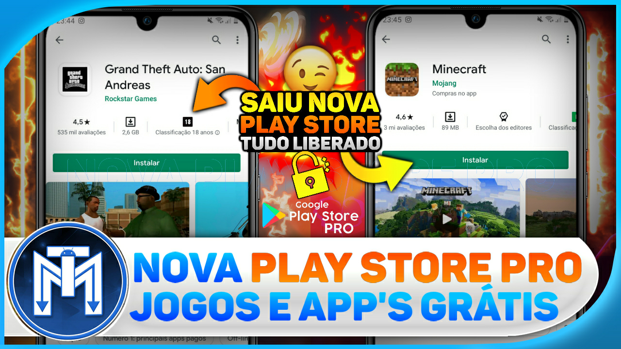 PLAY STORE PRO - Baixe APLICATIVOS e JOGOS pagos DE GRAÇA - Descargar Play Store Gratis Para Tablet