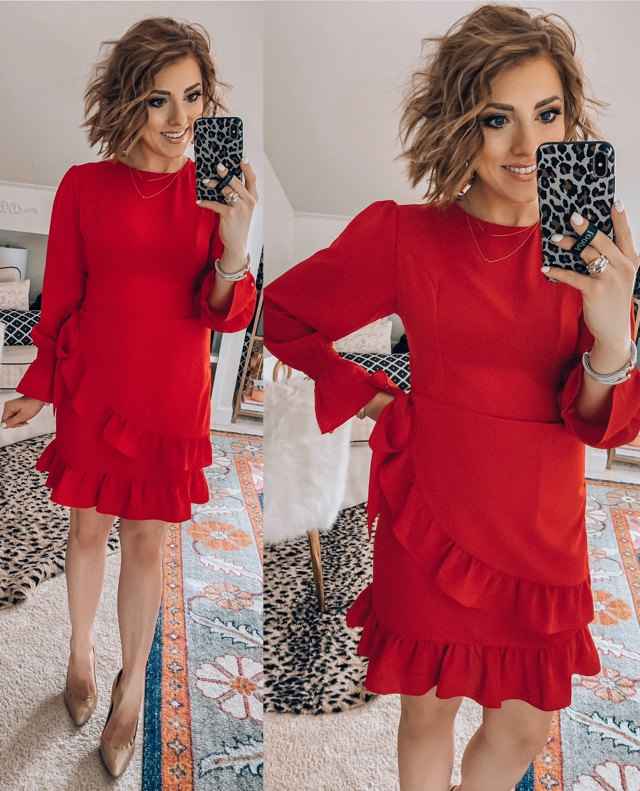Recent Amazon Finds - Under $30 Little Red Dress perfect for Valentine's Day - Something Delightful Blog #AmazonFashion #RecentFinds #Hearts #ValentinesDay #AffordableFashion
