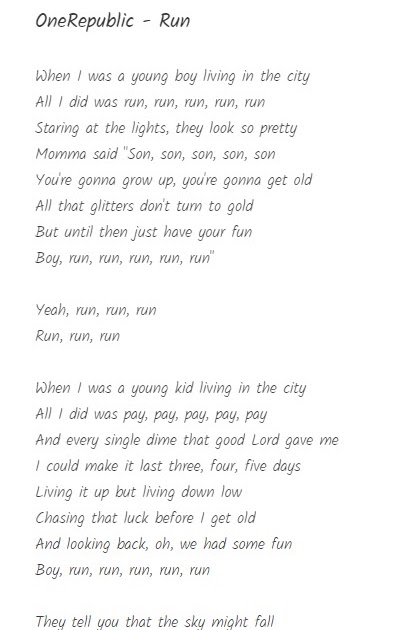 lirik lagu good life one republic dan terjemahannya lirik lagu good life one republic dan terjemahannya