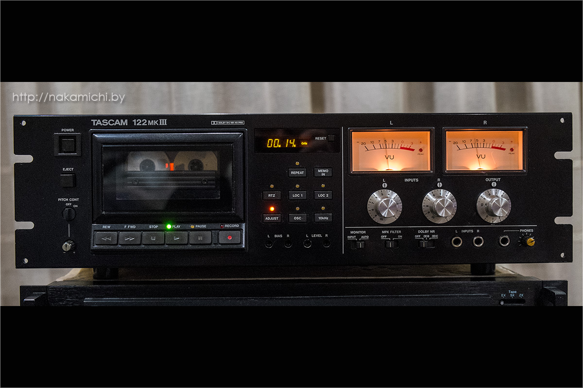 Vintage Audio TASCAM 122 MkIII Stereo Cassette Deck