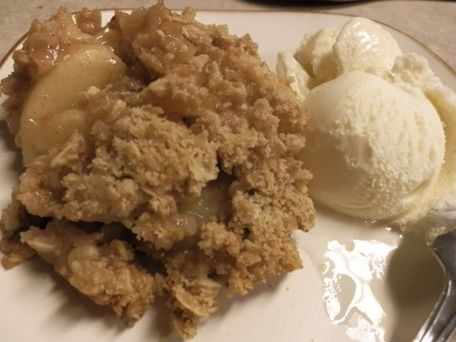 Out of the Garden Apple Crisp with Canned Apples