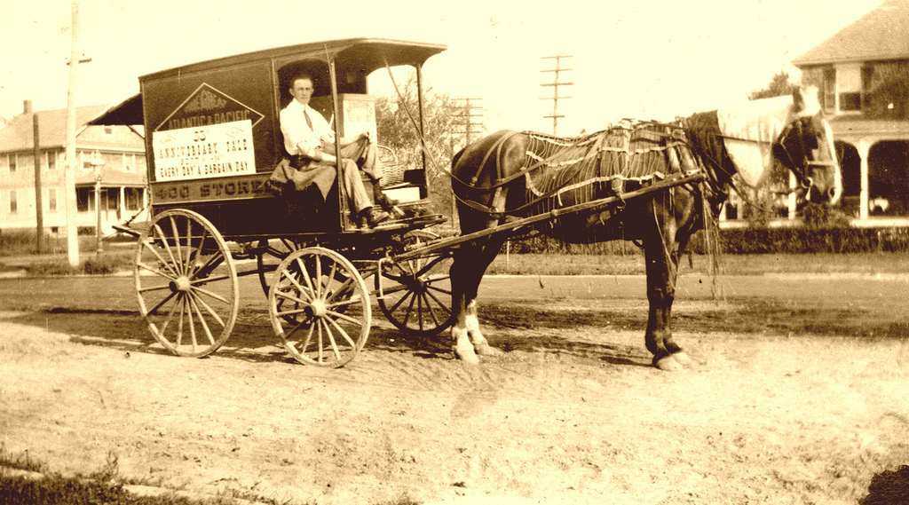 Horse and Buggy One of the Common Transports before 1900 vintage