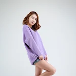 Bang Eun Young Sexy in Purple Foto 7