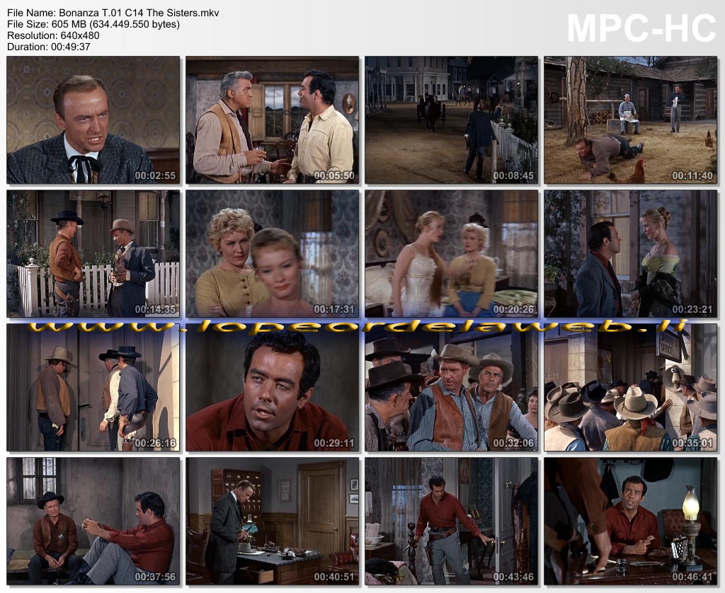 Bonanza - S01 E11 E12 E13 E14 (Latino)